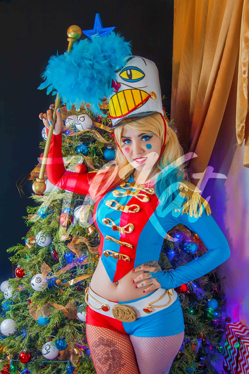 Christmas Tin Soldier Harley Quin