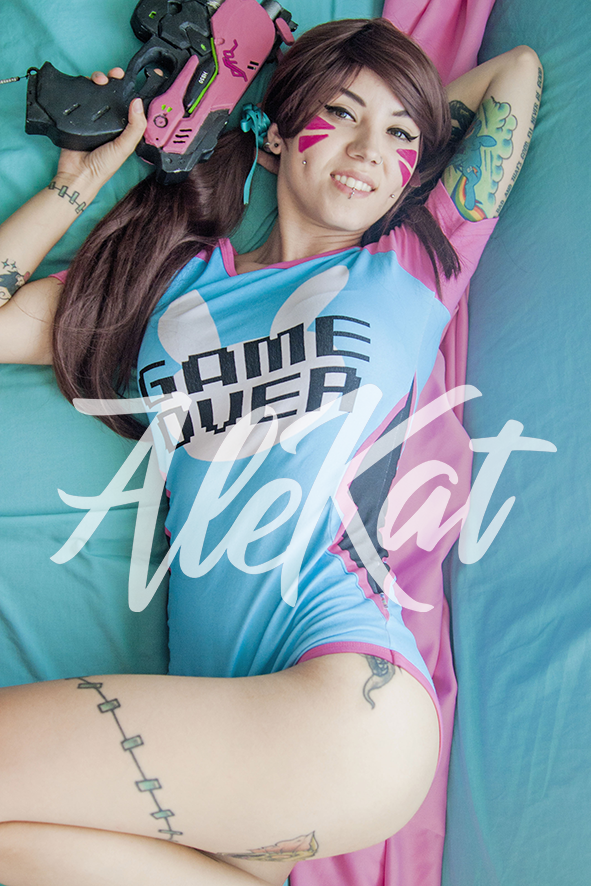 D.va Overwatch Onesie Game Over